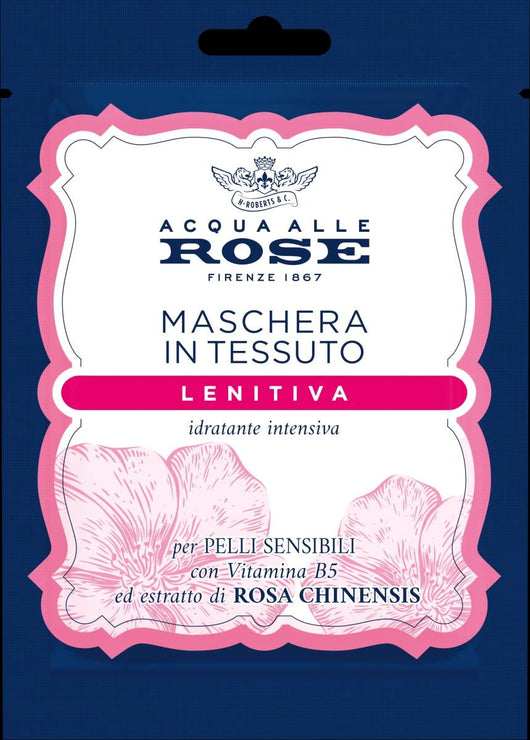 ACQUA ALLE ROSE MASCHERA IN TESSUTO LENITIVA 1 PZ