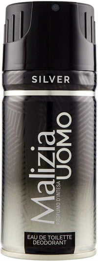 MALIZIA DEODORANTE SPRAY UOMO 150 ML SILVER