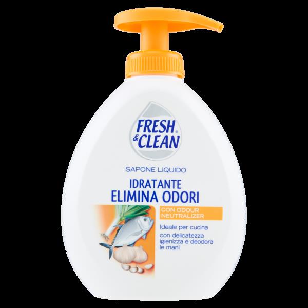 FRESH & CLEAN SAPONE LIQUIDO IDRATANTE ED ELIMINA ODORI 300ML