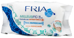 FRIA SALVIETTE MILLEUSI IGIENIZZANTI POCKET 12PZ