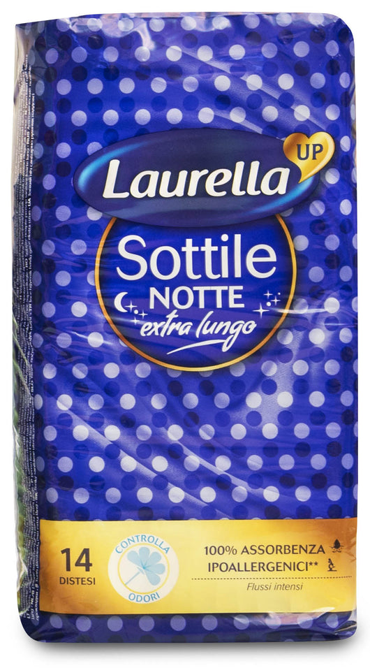LAURELLA UP ASSORBENTI SOTTILI NOTTE EXTRA LUNGO 14PZ