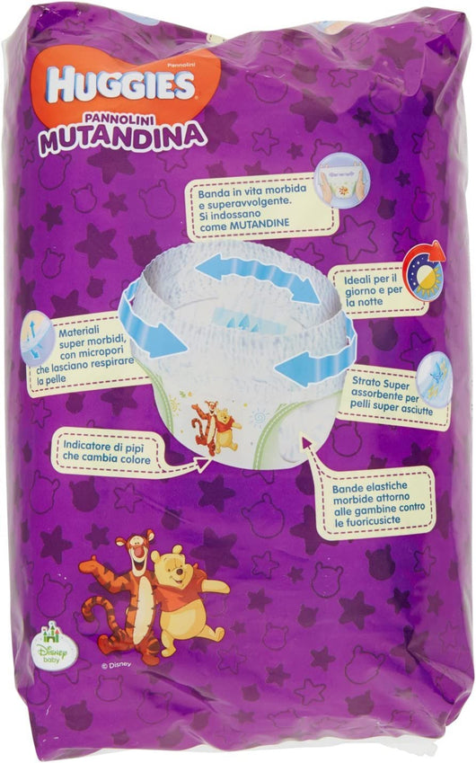HUGGIES PANNOLINI MUTANDINA UNISEX  IN CONFEZIONE DA 13 PEZZI TAGLIA 6 15-30 KG