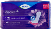 PANTS TENA DISCREET NORMAL NIGHT IN CONFEZIONE DA 10 PEZZI