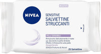 NIVEA BIO SENSITIVE SALVIETTE STRUCCANTI DA 25 PEZZI