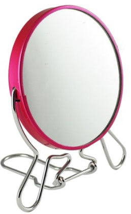 SPECCHIO DOPPIO DA TAVOLO CON BASE PER TRUCCO MAKE UP 10 CM