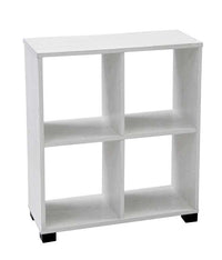 CUBO SCAFFALE BIANCO 60X24X H 68 CM BIANCO