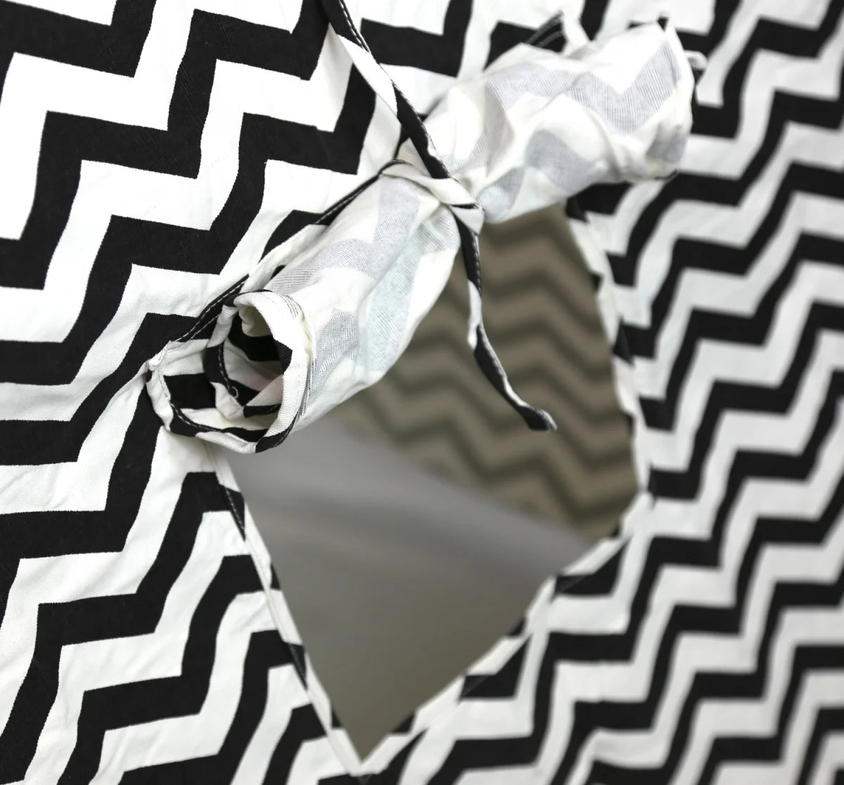 Tenda per bambini, tenda da gioco, tenda da interno per bambini, bianca e nera