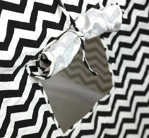 Tenda per bambini, tenda da gioco, tenda da interno per bambini, bianca e nera