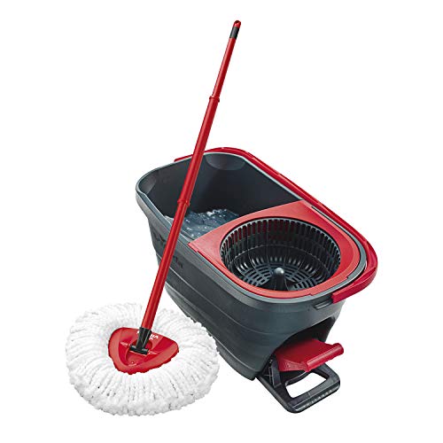 VILEDA TURBO SMART SISTEMA LAVAPAVIMENTI ROTANTE CON MANICO E SECCHIO