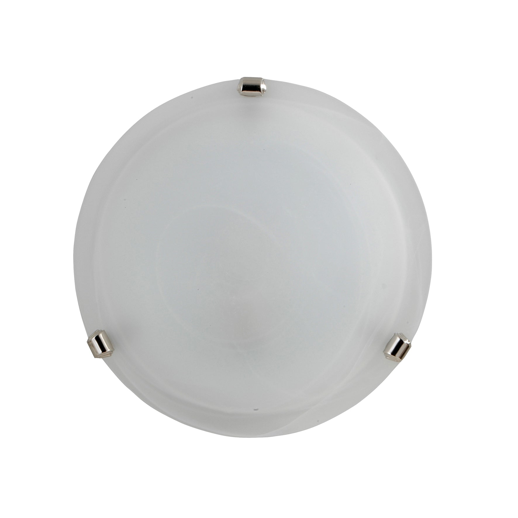 DUNA LAMPADA PLAFONIERA DA SOFFITTO E27 1 LUCE 40CM BIANCA