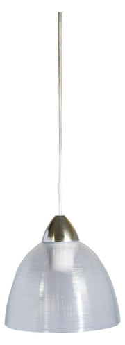 CARLA SOSPENSIONE E27 1 LUCE 20CM TRASPARENTE