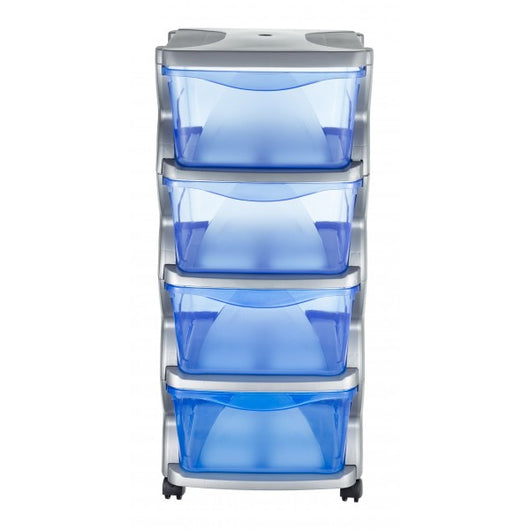 CASSETTIERA 4 CASSETTI 36X40XH80 IN COLORE ASSORTITO