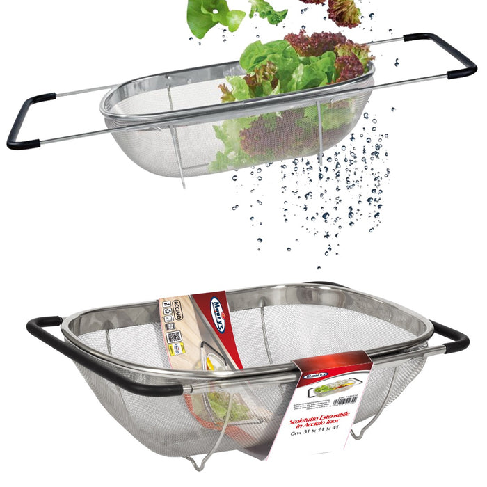 MAURY'S SCOLATUTTO ESTENSIBILE PER LAVARE 34 X 24 CM