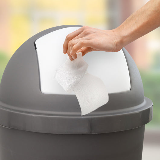 PATTUMIERA BASCULANTE PER RACCOLTA DIFFERENZIATA 70LT RICICLO CARTA