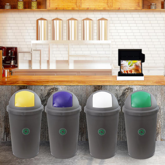 PATTUMIERA BASCULANTE PER RACCOLTA DIFFERENZIATA 70LT RICICLO PLASTICA