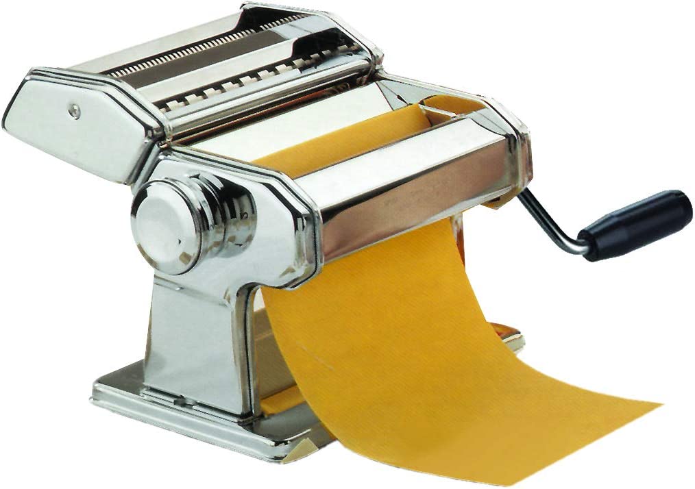 MAURY'S MACCHINA PER LA PASTA IN ACCIAIO INOX PER SFOGLIA DA 150 MM