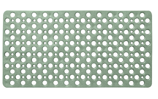TAPPETO PER LA DOCCIA IN DELICATO COLORE SALVIA 74X36 CM