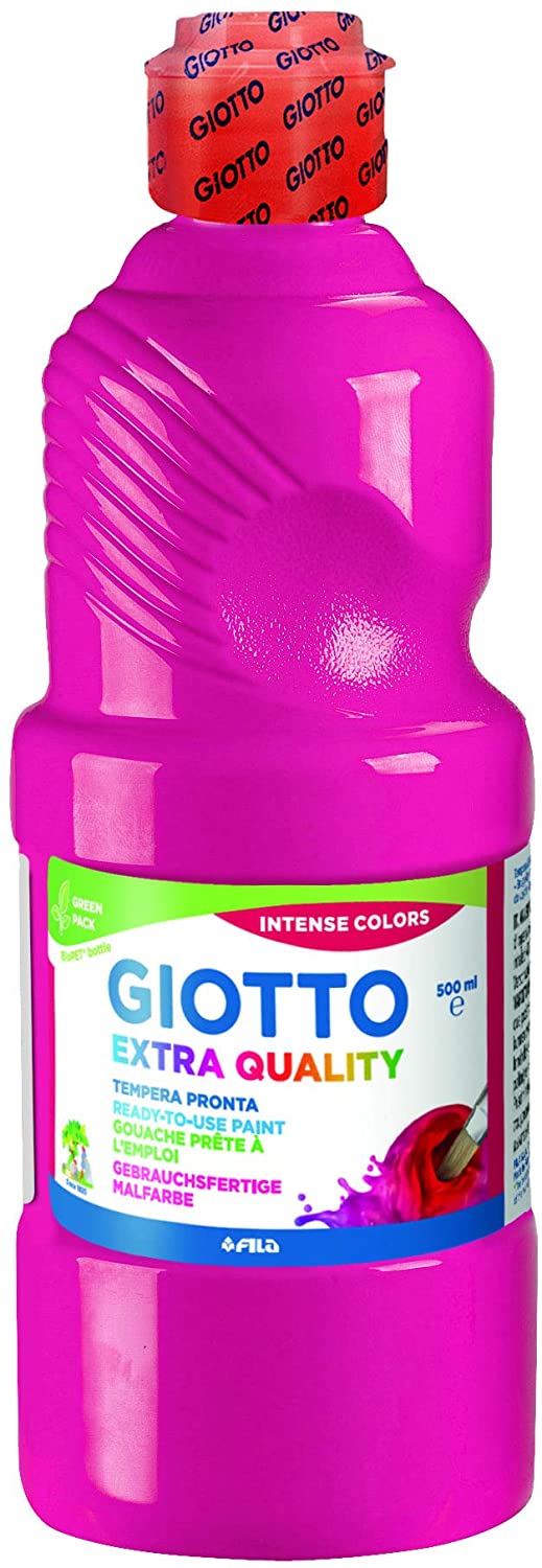 GIOTTO TEMPERA 500 ML MAGENTA LAVABILE SENZA GLUTINE