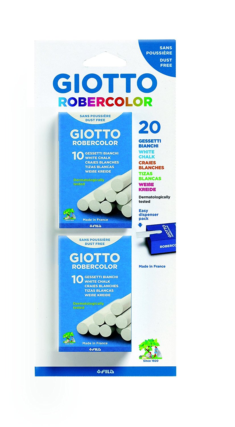 FILA GESSETTI 20 PZ BIANCHI