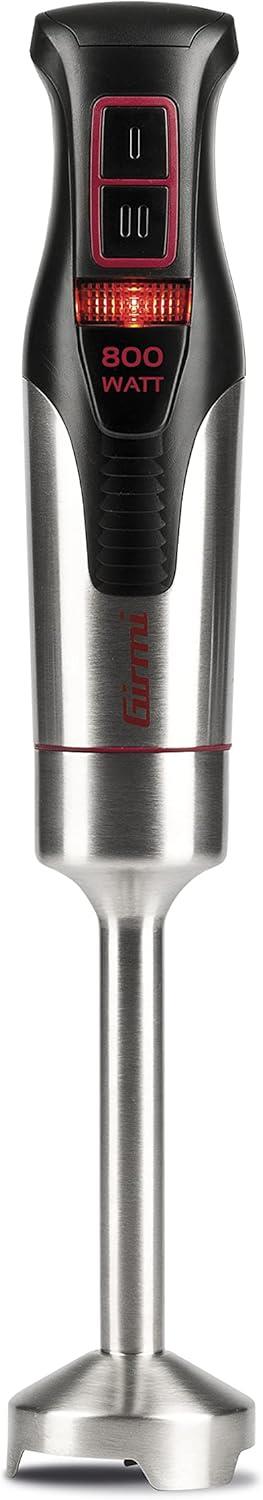 GIRMI MX39 MIXER A IMMERSIONE CON KIT 800 WATT 4 LAME FUSTO 19 CM