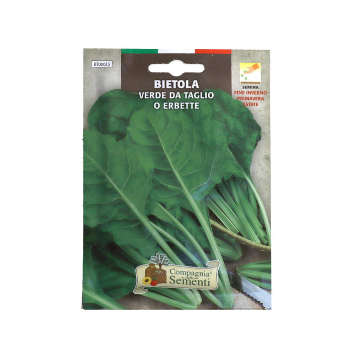BUSTA SEMENTI BIETOLA VERDE DA TAGLIO O ERBETTE