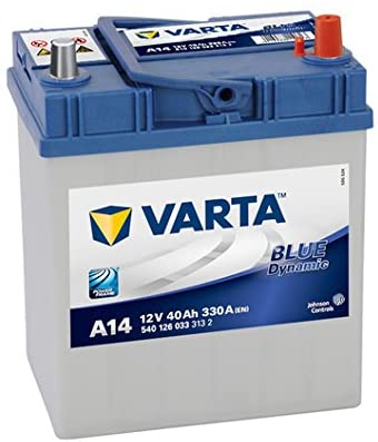 VARTA BATTERIA AUTO A14 12V 40 AH 330A POLO DX 14 X 18.7 X 22.7 CM