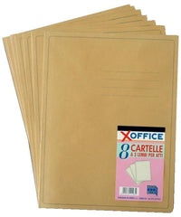 CARTELLINA PORTA DOCUMENTI 3 LEMBI PER ATTI 8PZ