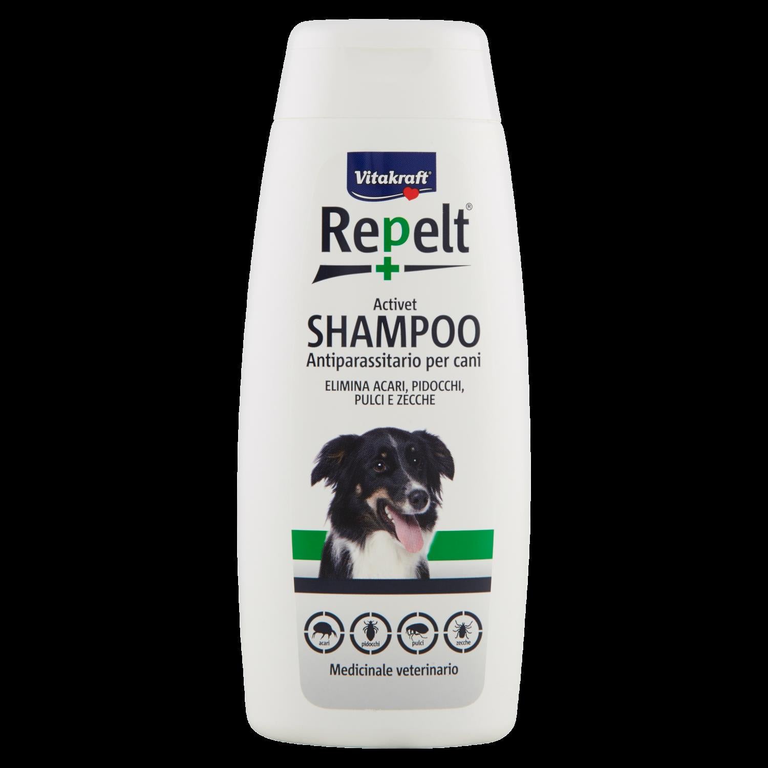 REPELT SHAMPOO ANTIPARASSITARIO PER CANI 250 ML