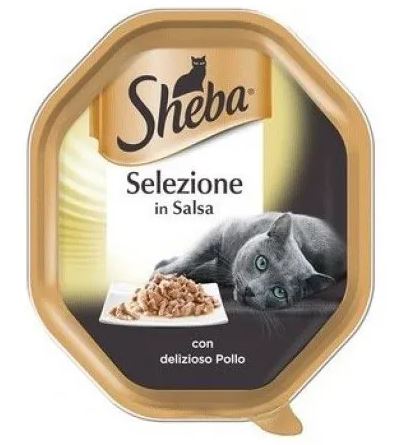 SHEBA SELEZIONE GATTO PATÈ DI POLLO 85 GR