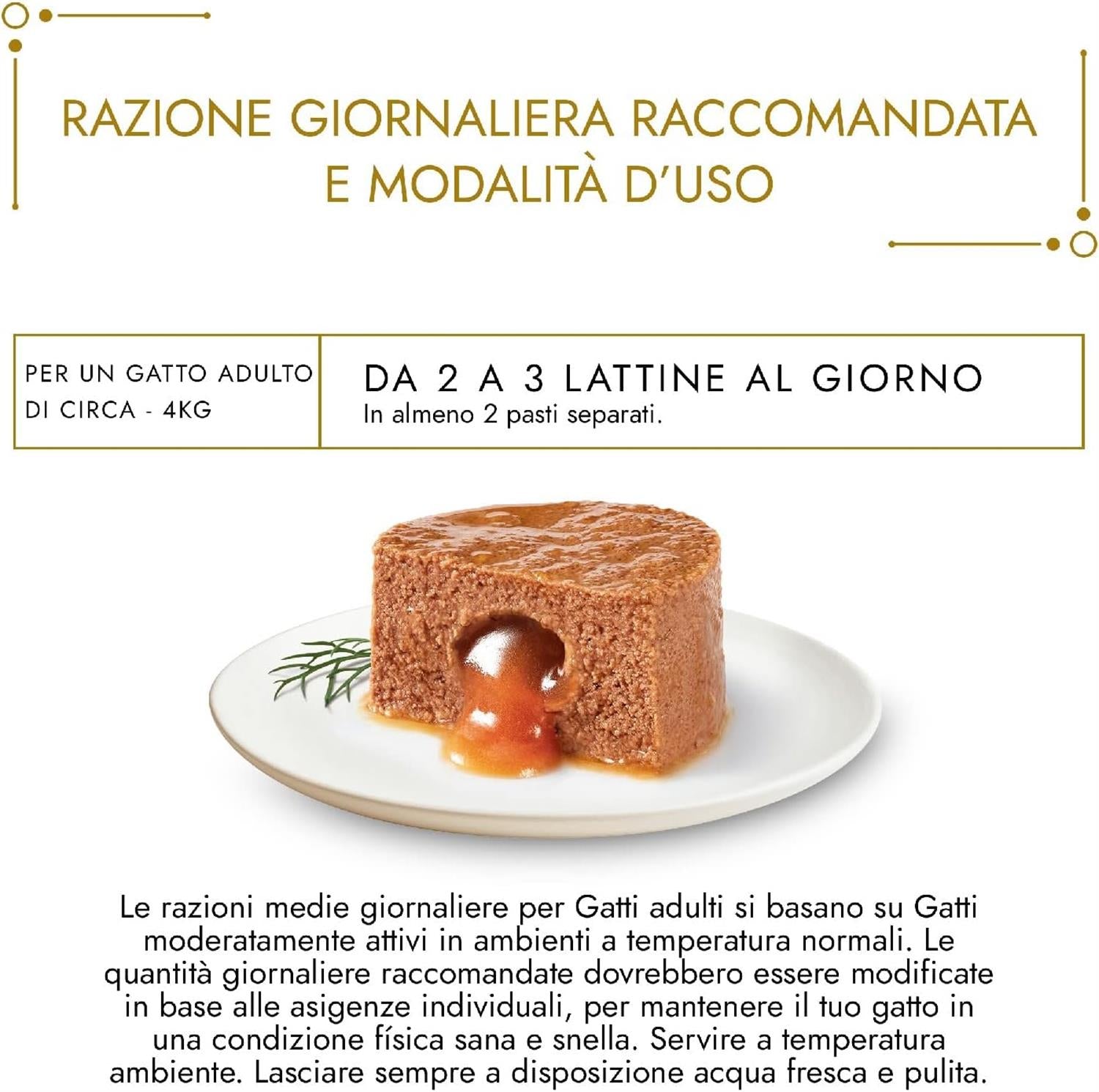 PURINA GOURMET GOLD PATÈ CON MORBIDO CUORE GR 85X4 PZ CON MTONNO E SALMONE