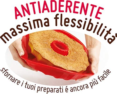 MAURY'S STAMPO FORNO IN SILICONE TORTIERA LISCIA