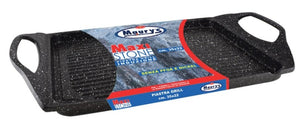 MAURY'S MAXI STONE PIASTRA GRILL 35X22CM OK INDUZIONE