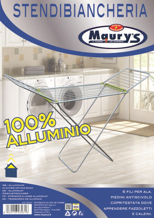MAURY'S STENDINO IN ALLUMINIO CLASSICO 20 MT