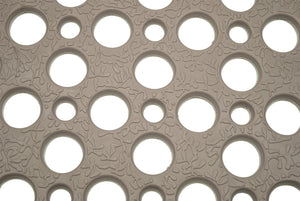 MAURY'S TAPPETO DOCCIA 53X53CM TORTORA