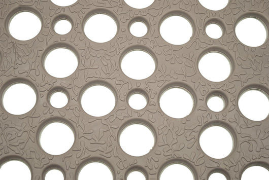 MAURY'S TAPPETO DOCCIA 53X53CM TORTORA