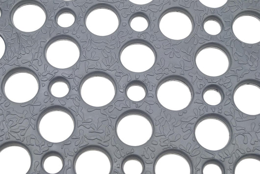 MAURY'S TAPPETO VASCA 74X36CM GRIGIO