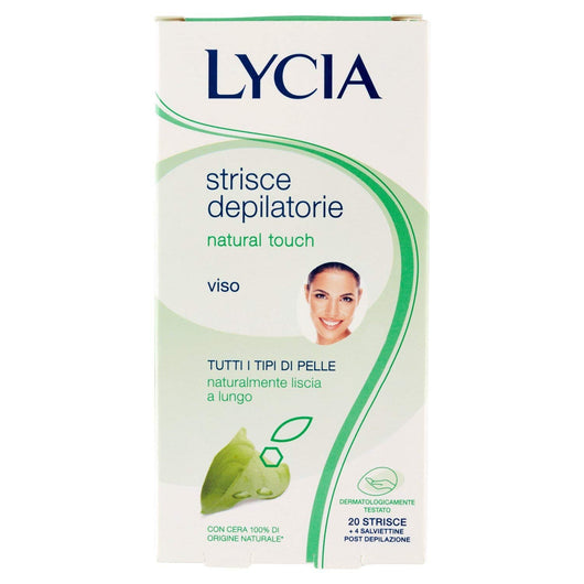 LYCIA STRISCE DEPILATORIE VISO NATURAL TOUCH 20PZ
