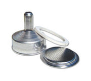 MAURY'S RICAMBI CAFFETTIERA IMBUTO E FILTRO 1 TAZZA