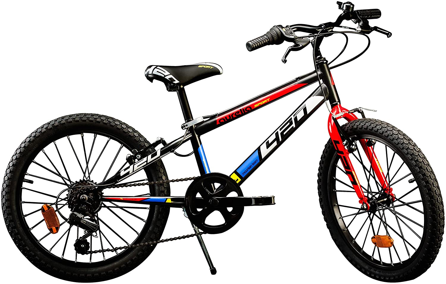 BICICLETTA 20 POLLICI MTB MOUNTAIN BIKE CON CAMBIO 6 MARCE