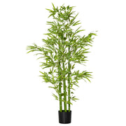 PIANTA FINTA DI BAMBÙ ALTA 150CM CON VASO INCLUSO