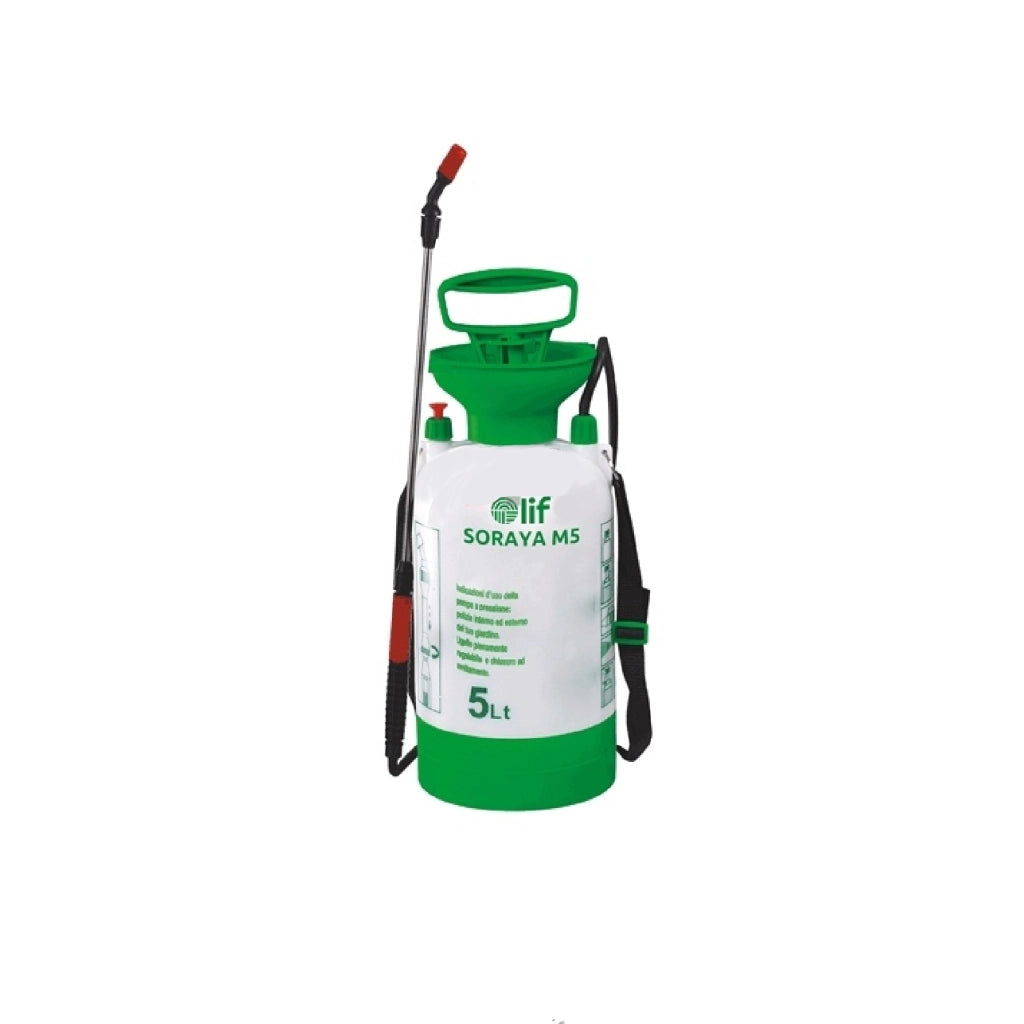 Pompa irroratrice a pressione LIF trattamenti antiparassitari diserbanti insetticidi fertilizzanti 5-8 l LT. 8