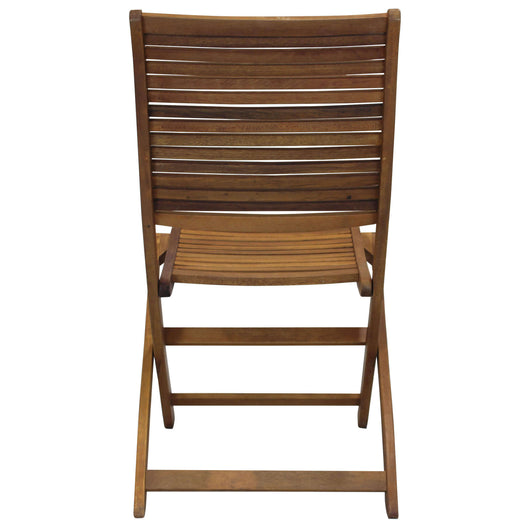 SEDIA RIVIERA IN LEGNO DI ACACIA SENZA BRACCIOLI 50 X 64 X H94 CM