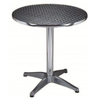 TAVOLO DA BAR TONDO 70 X H 70 CM WATERPROOF IN ALLUMINIO