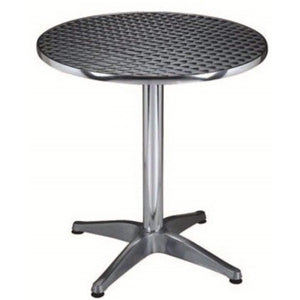 TAVOLO DA BAR TONDO 70 X H 70 CM WATERPROOF IN ALLUMINIO