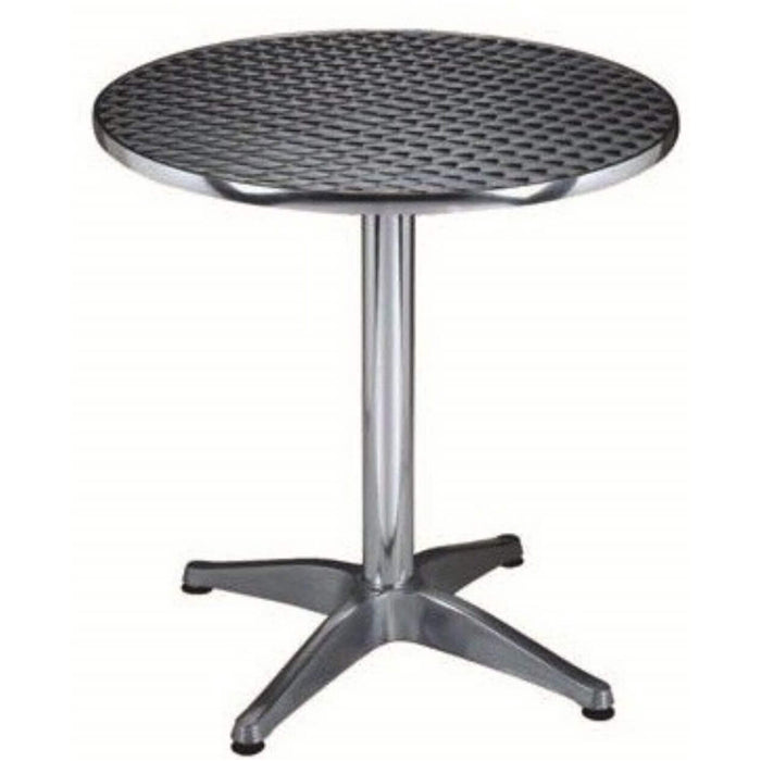 TAVOLO DA BAR TONDO 70 X H 70 CM WATERPROOF IN ALLUMINIO