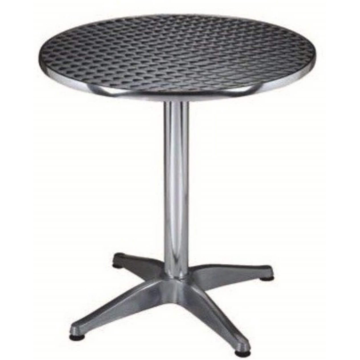 TAVOLO DA BAR TONDO 70 X H 70 CM WATERPROOF IN ALLUMINIO