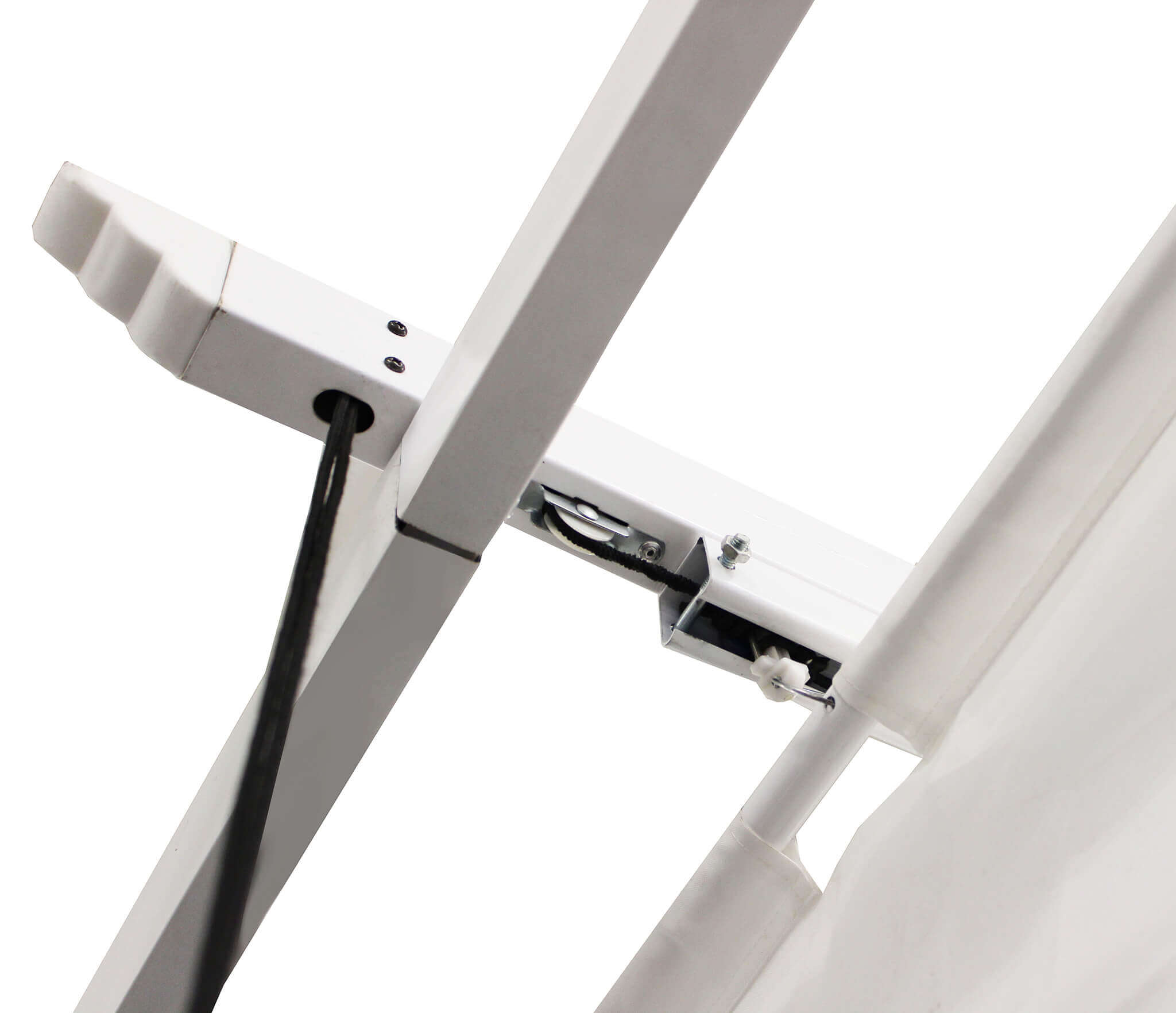 GAZEBO ASTORIA QUADRATO 3 X 3 MT IN COLORE BIANCO