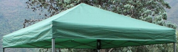 TELO PER GAZEBO HOLIDAY 3 X 4.5 MT IN COLORE VERDE