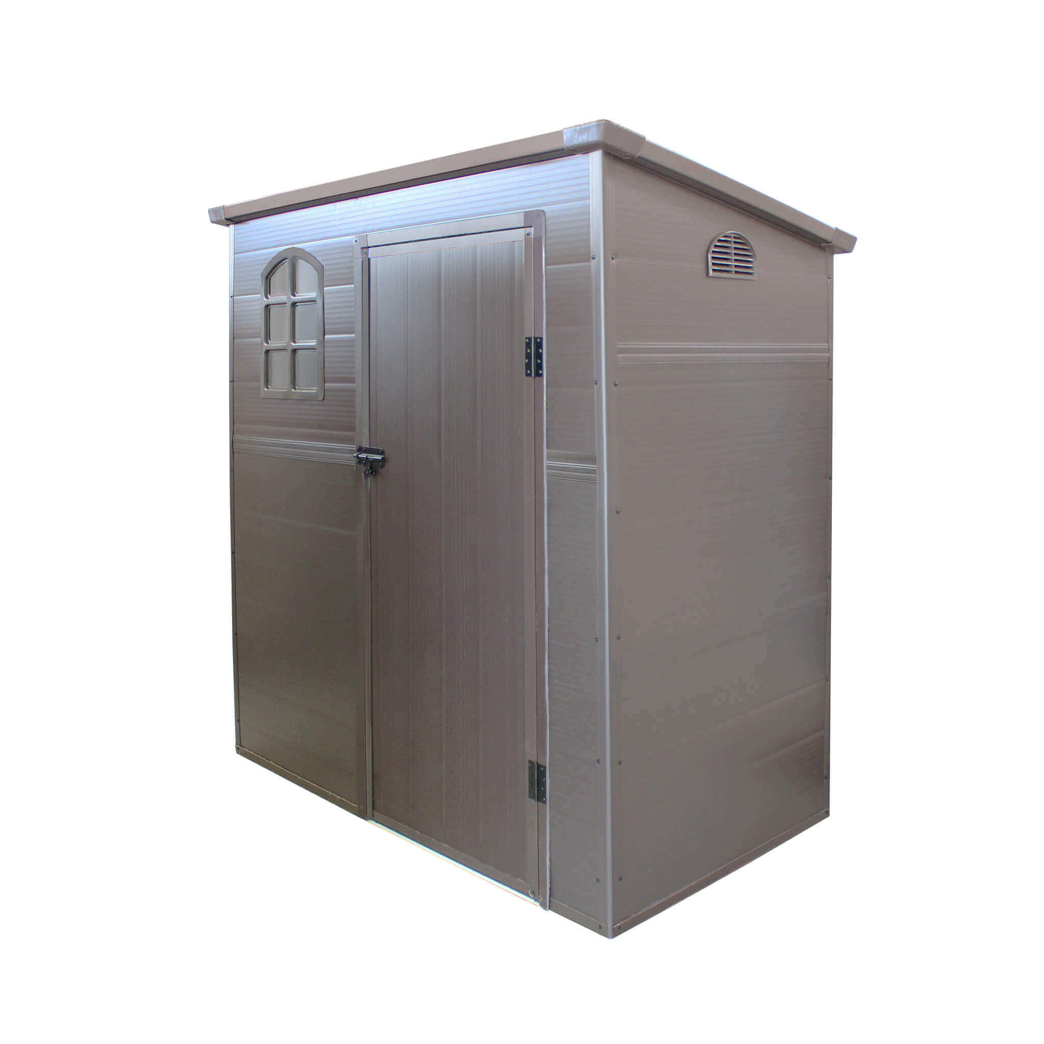 CASETTA MAISON DA GIARDINO IN RESINA 191 X 111 X H194 CM IN COLORE MARRONE