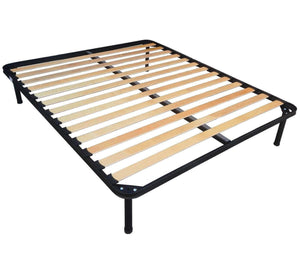 RETE ORTOPEDICA SANREMO MATRIMONIALE CON DOGHE DI FAGGIO 160 X 190 X H30 CM